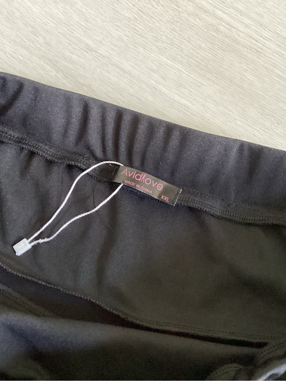 Avidlove Black Mini Skirt XXL Lace Trim Flowy Fit & Flare - Picture 4 of 4